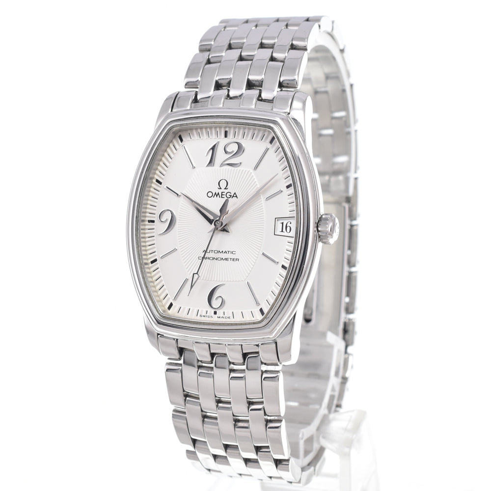 OMEGA De Ville Prestige Tonneau 4503.21 Date Silver Dial Automatic Men's
 Watch R#149329