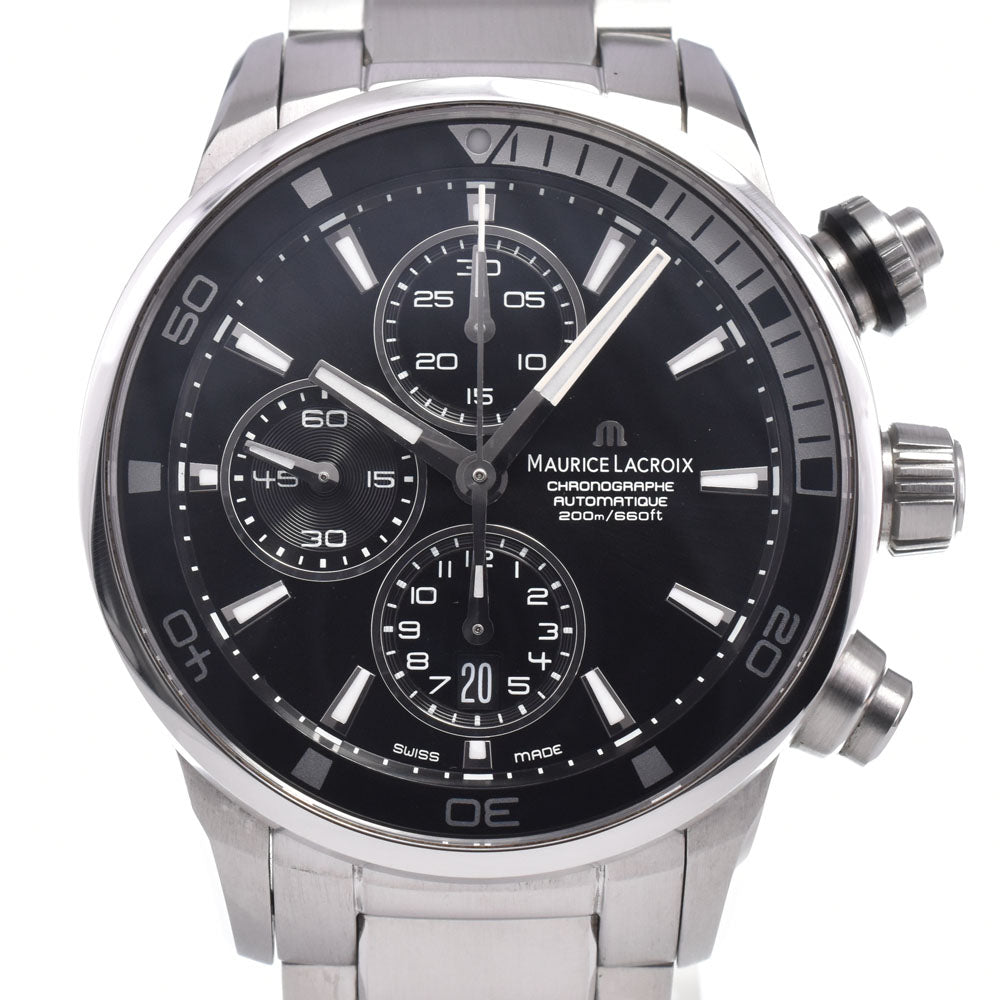 MAURICE LACROIX Pontos PT6008 black Dial Automatic Men's
 Watch B#149330