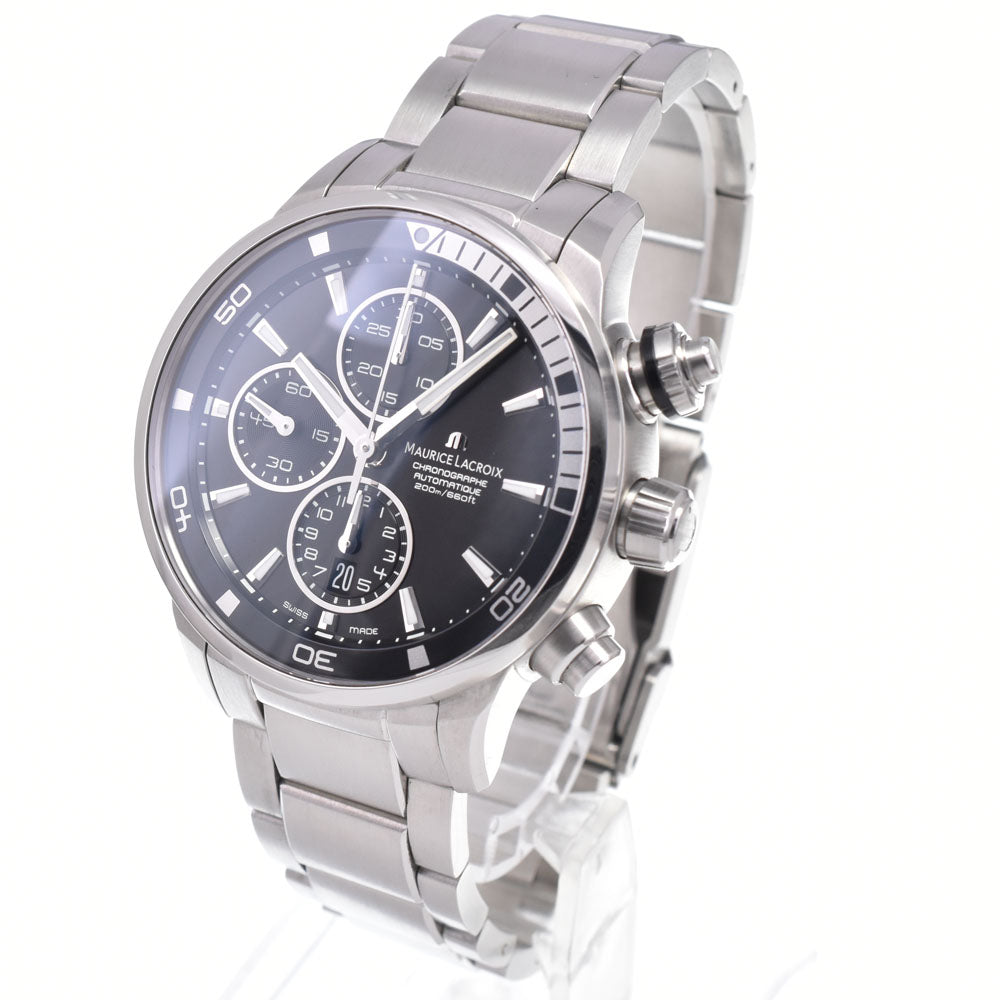 MAURICE LACROIX Pontos PT6008 black Dial Automatic Men's
 Watch B#149330