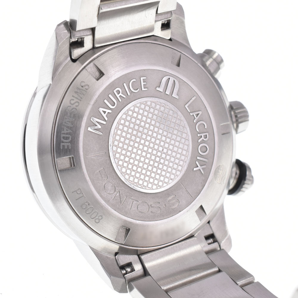 MAURICE LACROIX Pontos PT6008 black Dial Automatic Men's
 Watch B#149330
