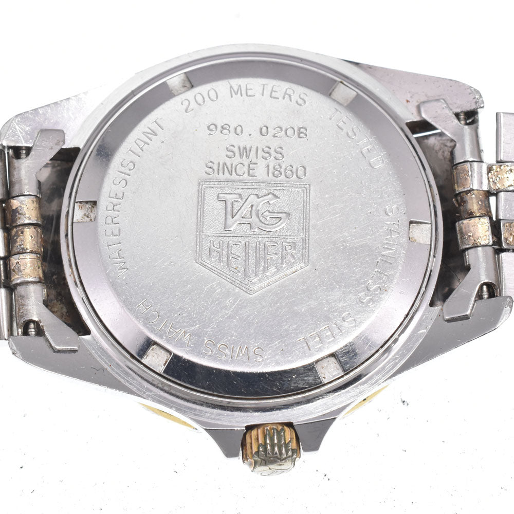 TAG HEUER 1000 series professional 980.020B Date black Dial Quartz Men's
 Watch A#149335