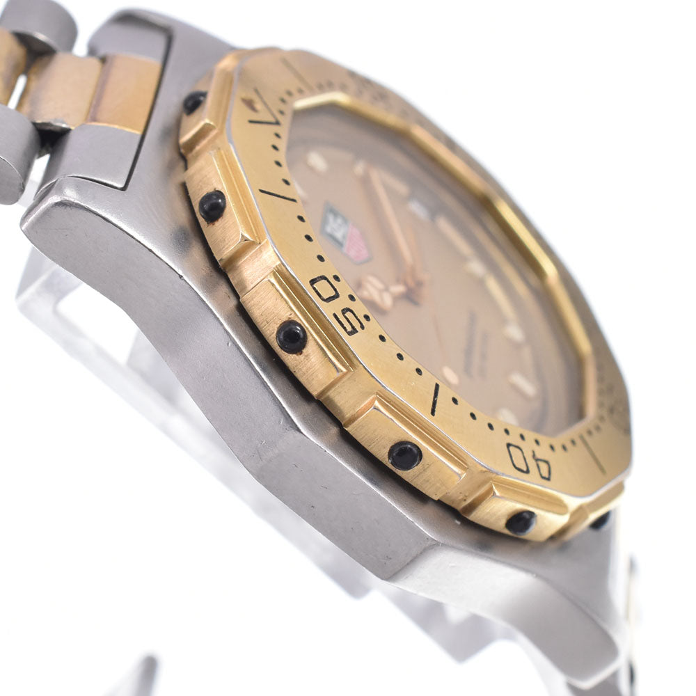 TAG HEUER Professional 200 m 935.413 Date gold Dial Quartz Boy's
 Watch C#149336
