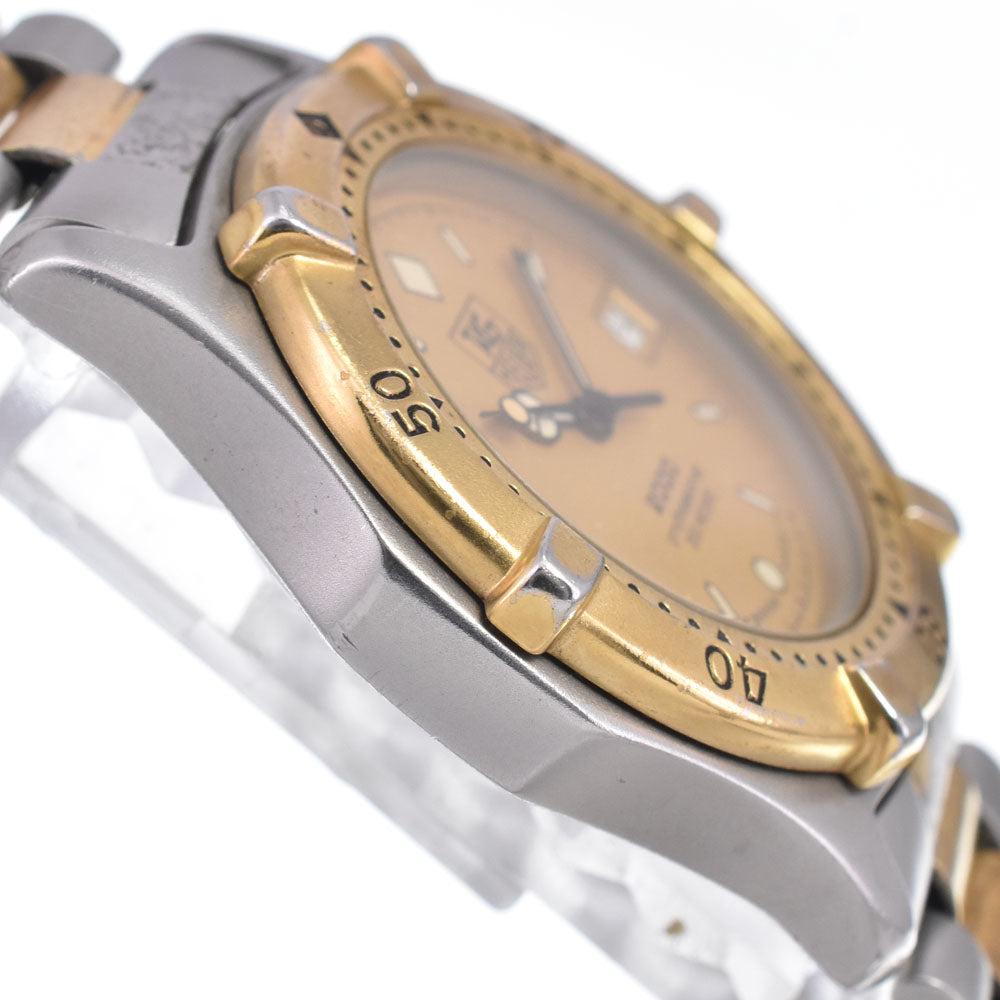 TAG HEUER 2000 Series Professional 946.013 Date gold Dial Quartz Men's
 Watch R#149337