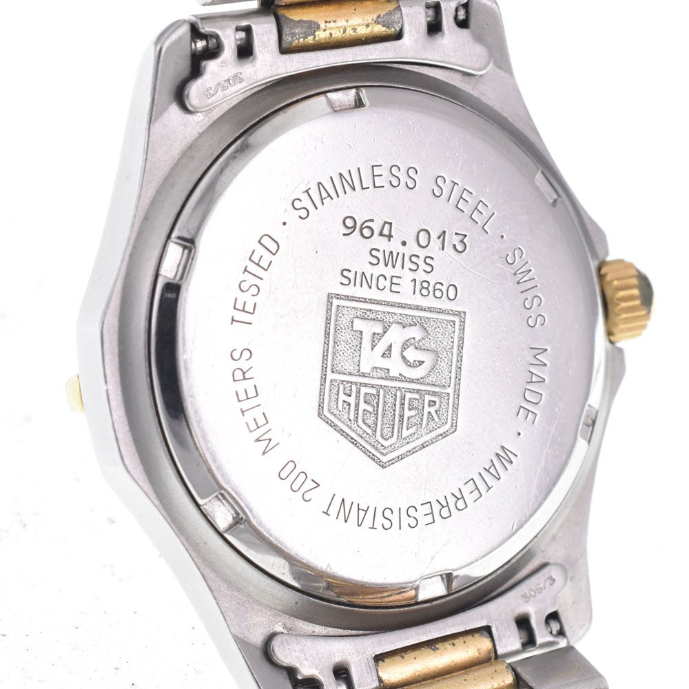TAG HEUER 2000 Series Professional 946.013 Date gold Dial Quartz Men's
 Watch R#149337