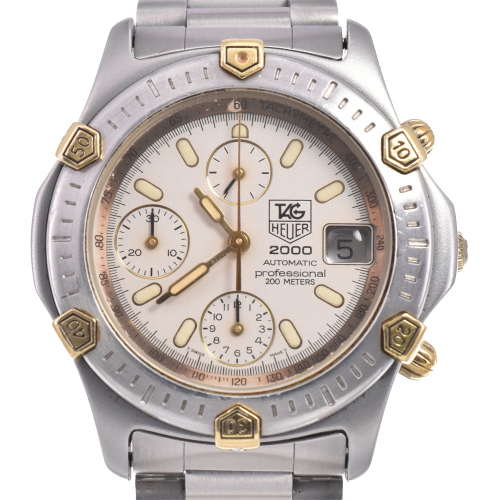 TAG HEUER 2000 Series Professional 165.806/1 Chronograph cal.2892-2 Silver Dial Automatic Men's
 Watch R#149338
