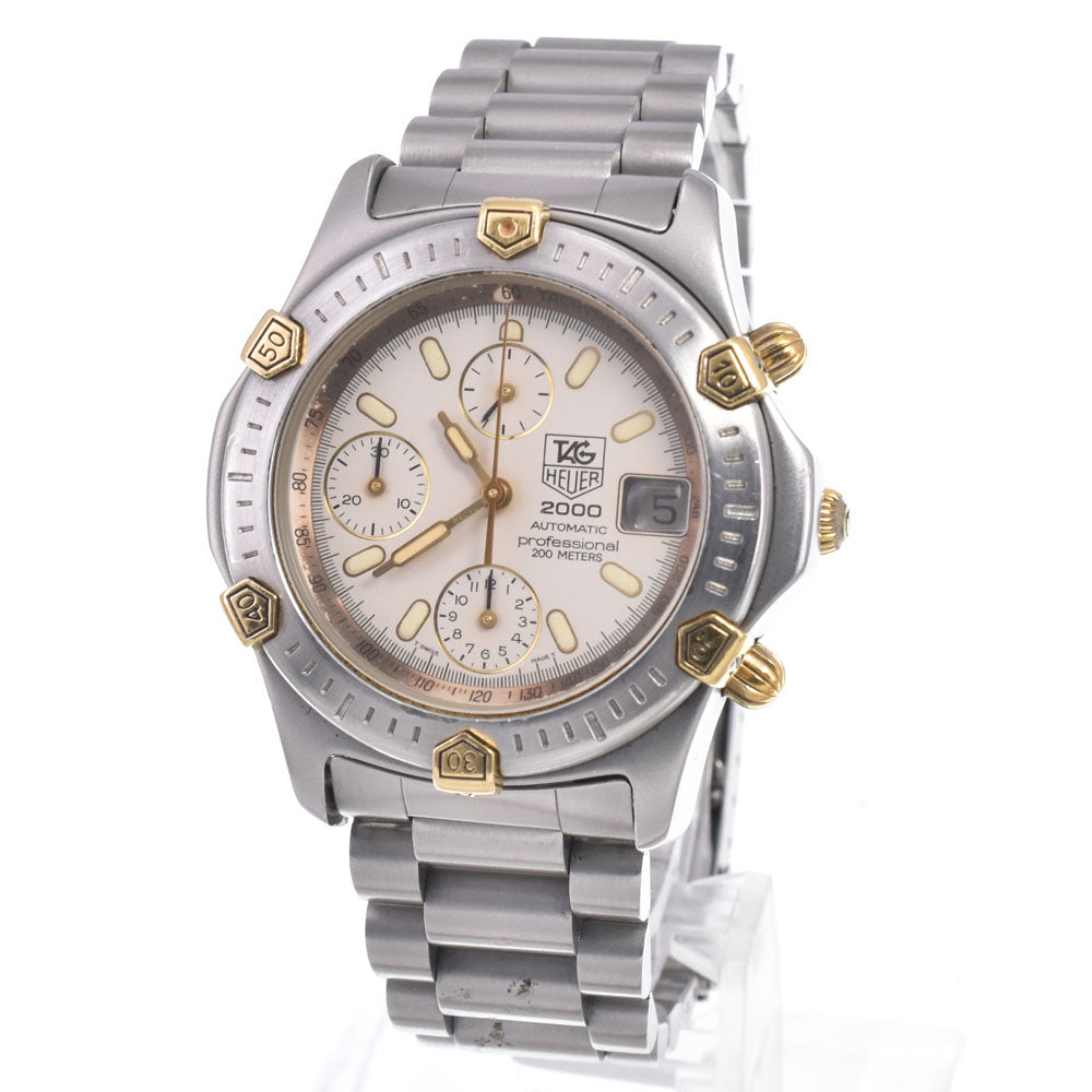 TAG HEUER 2000 Series Professional 165.806/1 Chronograph cal.2892-2 Silver Dial Automatic Men's
 Watch R#149338