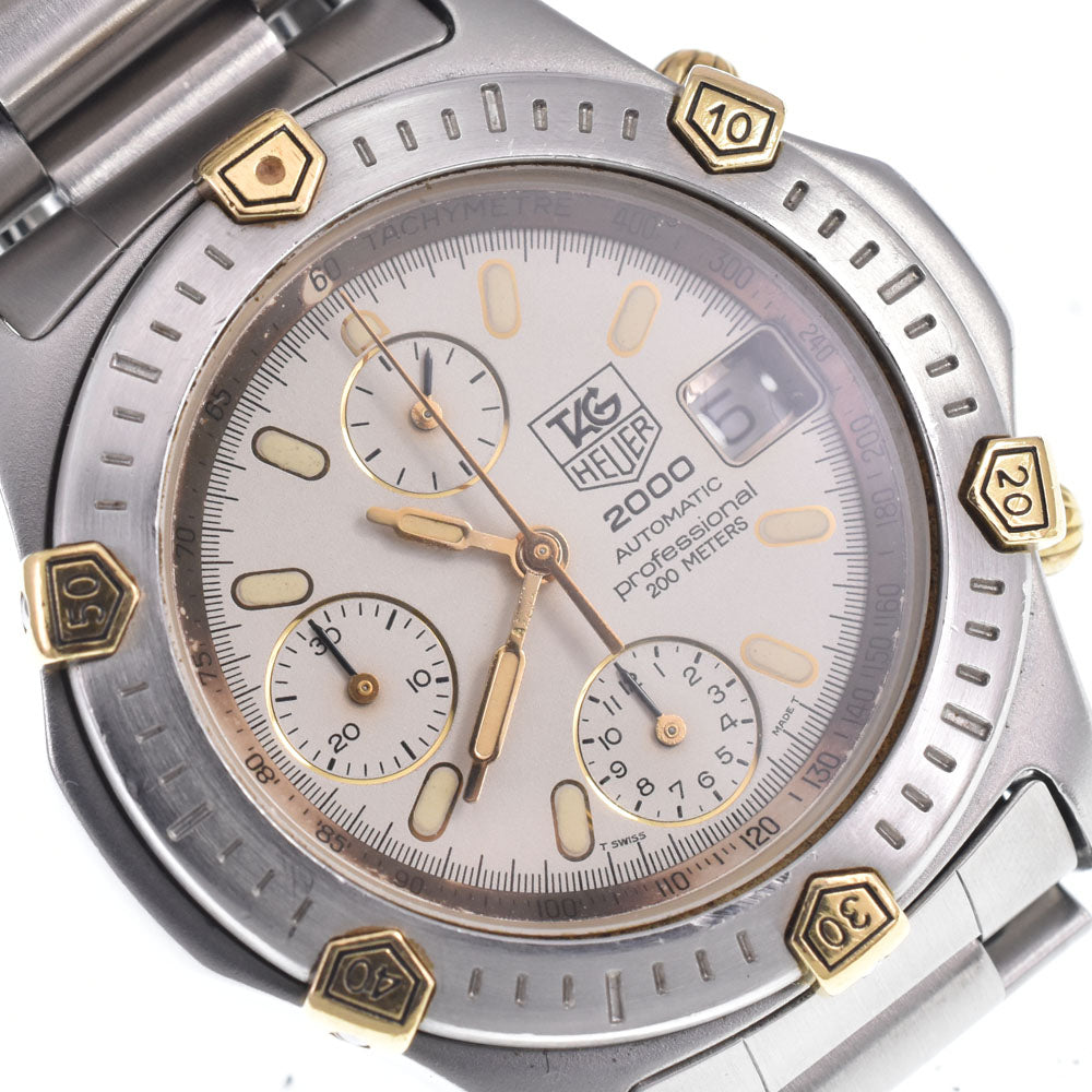 TAG HEUER 2000 Series Professional 165.806/1 Chronograph cal.2892-2 Silver Dial Automatic Men's
 Watch R#149338