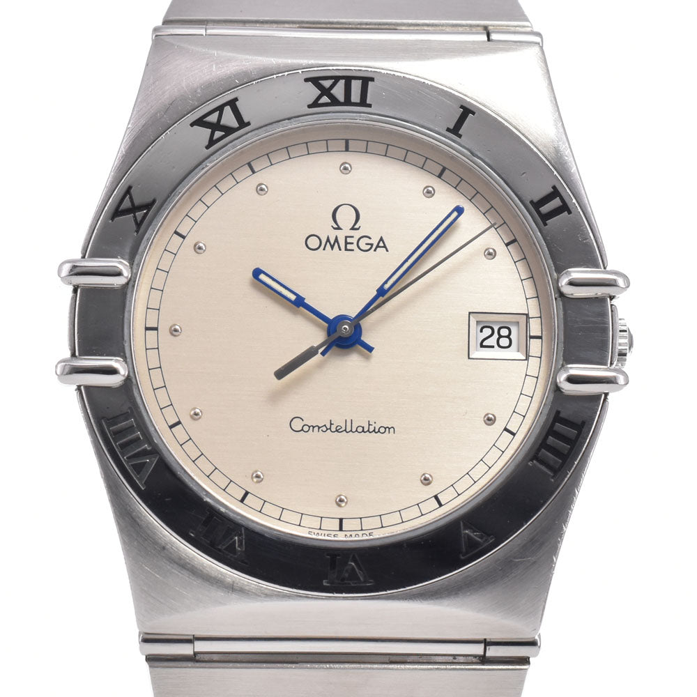 OMEGA Constellation 1510.30 date flat bezel Silver Dial Quartz Men's
 Watch A#149342