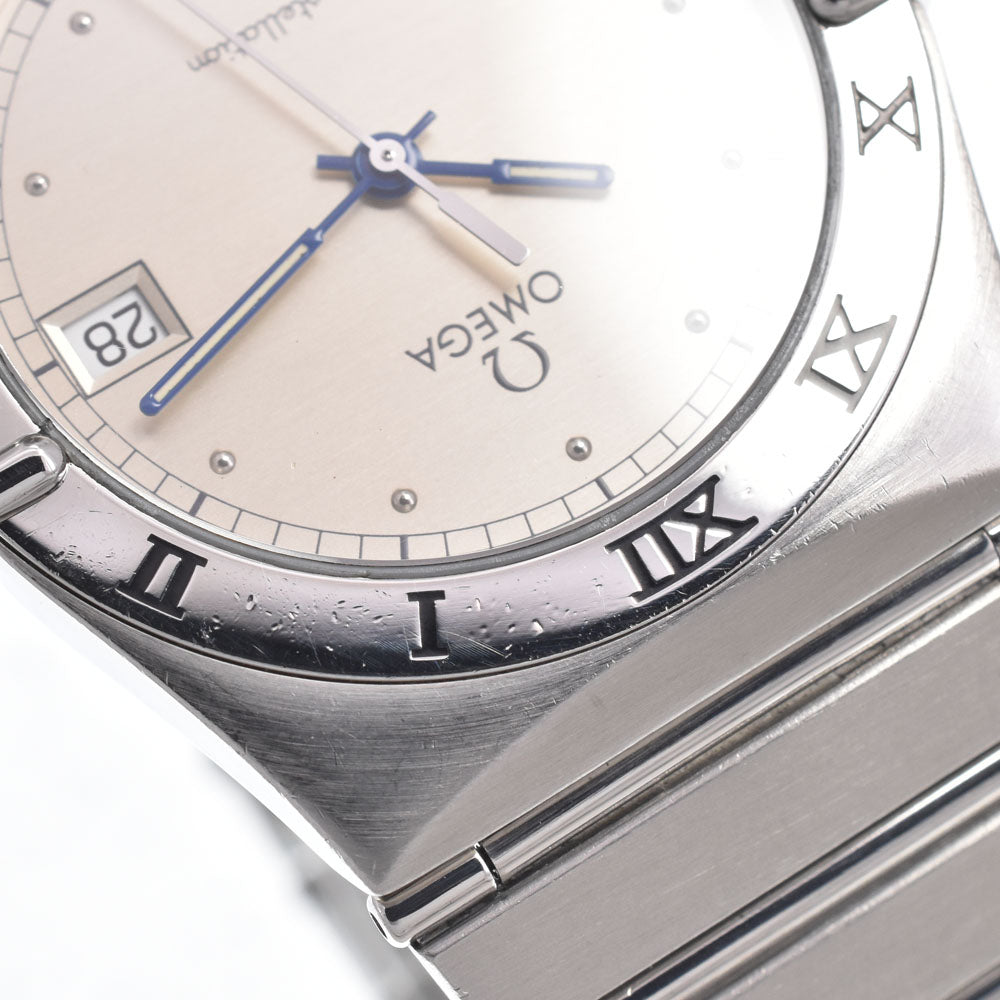 OMEGA Constellation 1510.30 date flat bezel Silver Dial Quartz Men's
 Watch A#149342