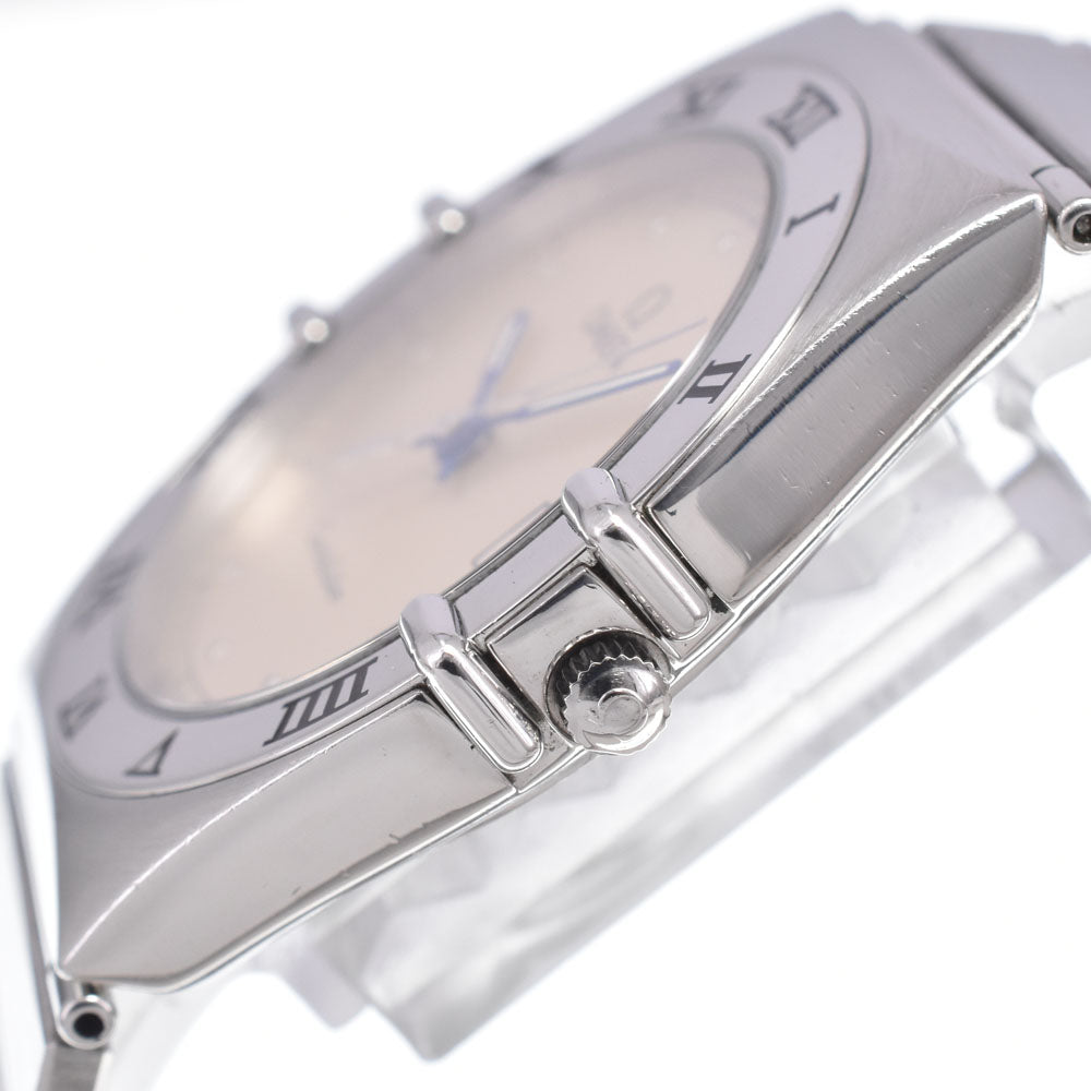 OMEGA Constellation 1510.30 date flat bezel Silver Dial Quartz Men's
 Watch A#149342