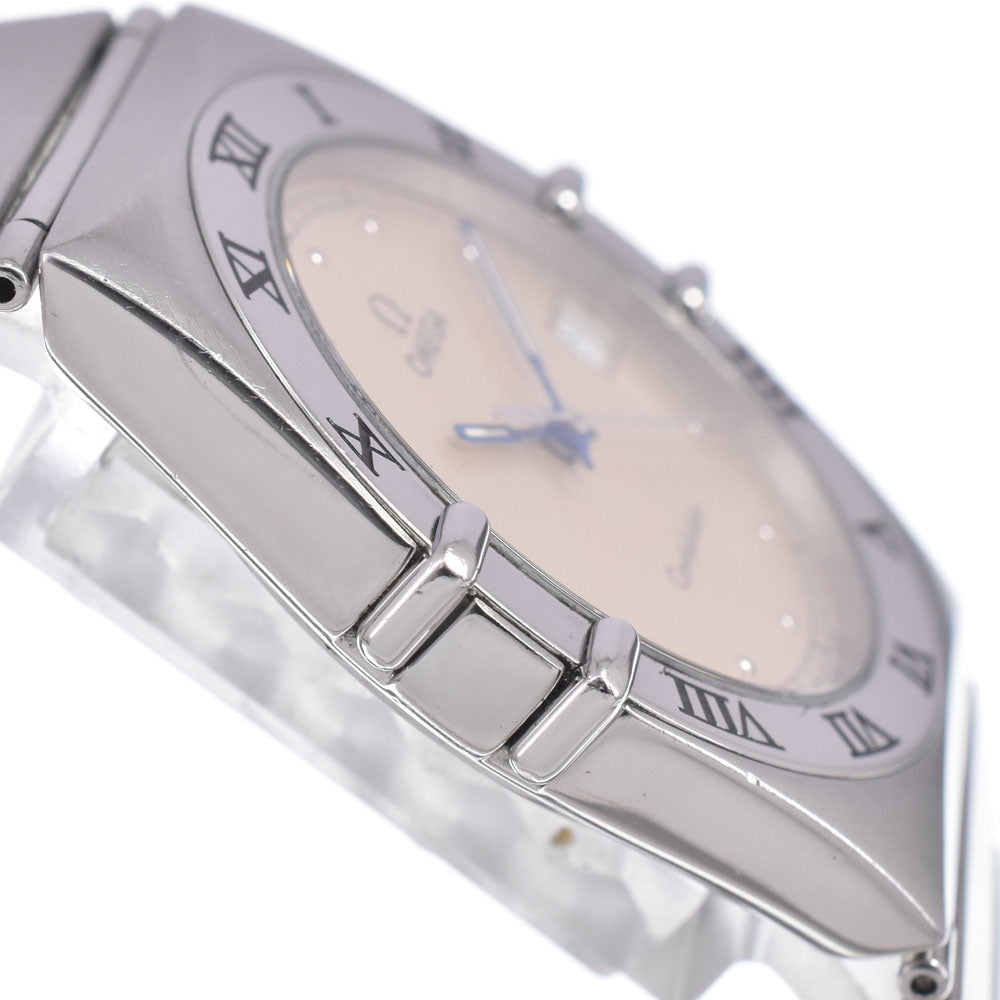 OMEGA Constellation 1510.30 date flat bezel Silver Dial Quartz Men's
 Watch A#149342