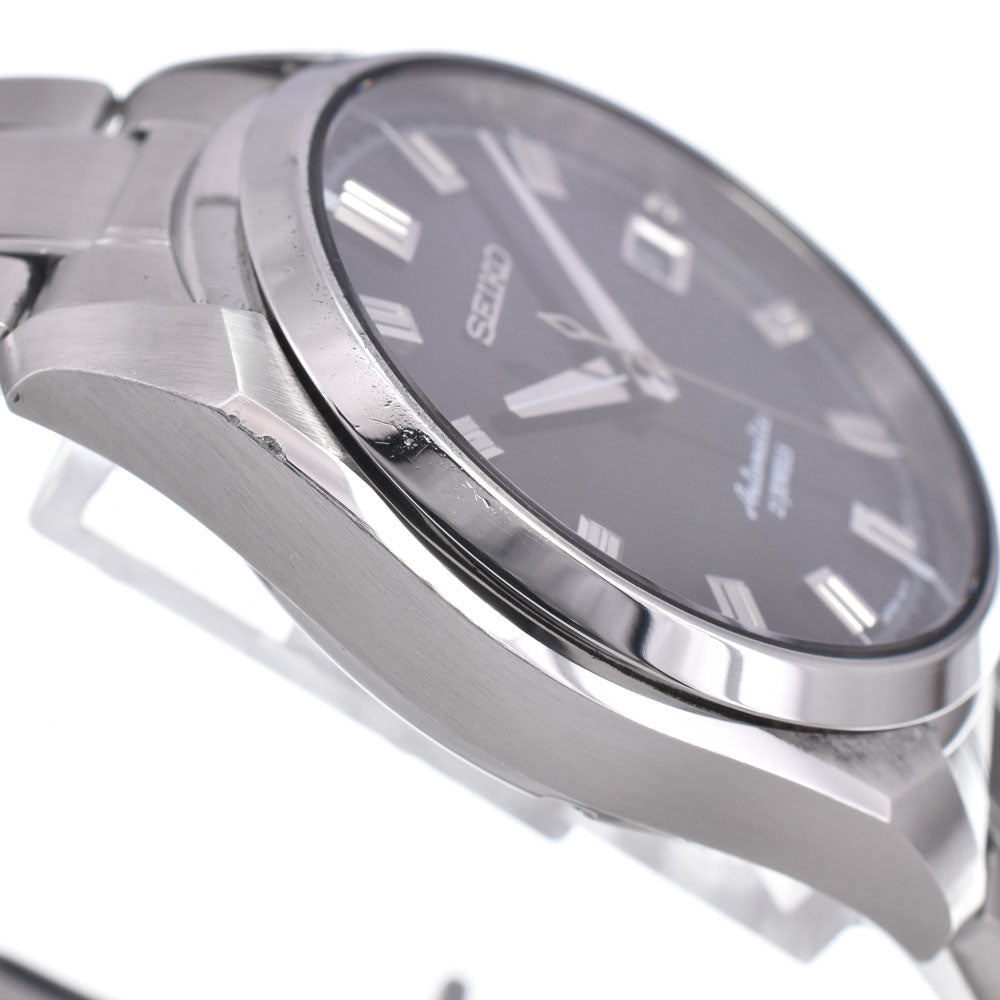 SEIKO mechanical 6R15-00H0/SARB021 see-through back black Dial Automatic Men's
 Watch R#149343