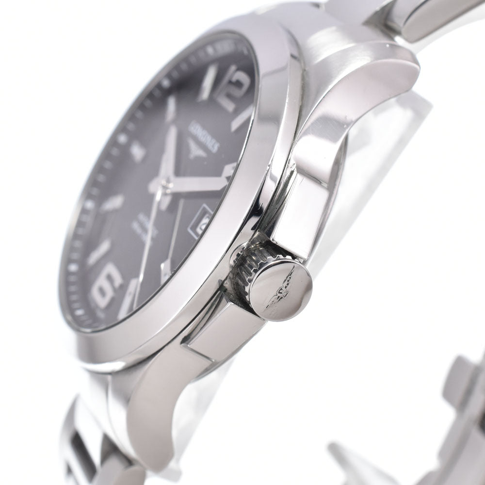 LONGINES Conquest L3.676.4.56.6 Date black Dial Automatic Men's
 Watch A#149350