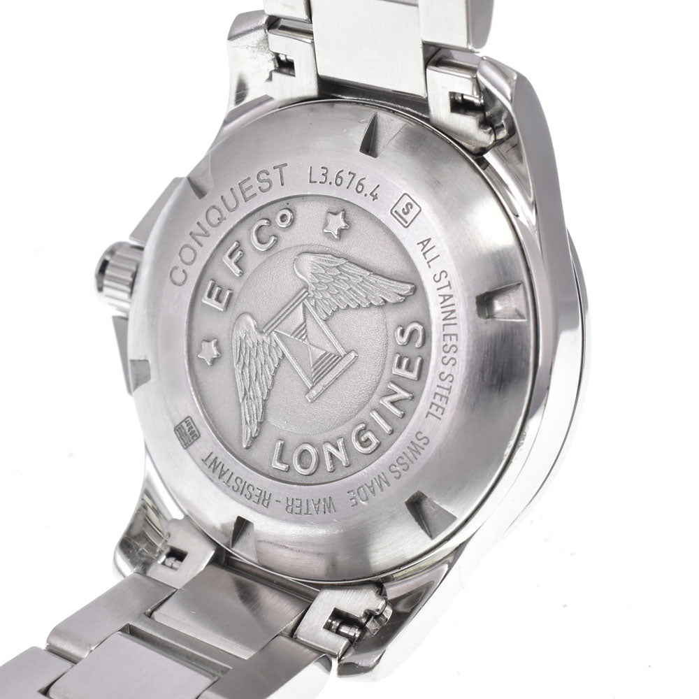 LONGINES Conquest L3.676.4.56.6 Date black Dial Automatic Men's
 Watch A#149350