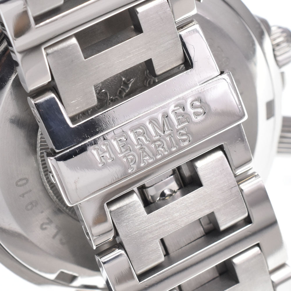 with paper HERMES Clipper diver CL2.910 Chronograph Date black Dial Quartz Men's
 Watch A#149352