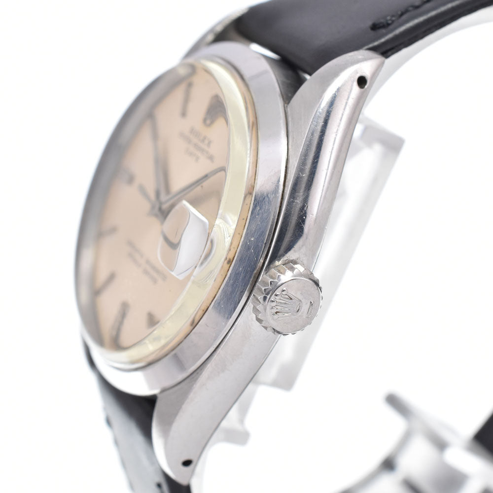 ROLEX Oyster perpetual date 1500 vintage Cal.1560 Silver Dial Automatic Men's
 Watch B#149356