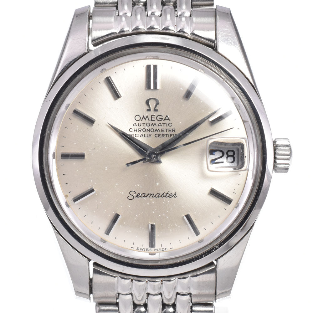 OMEGA Seamaster 168.024 vintage Chronometer Date Cal.564 Silver Dial Automatic Men's
 Watch A#149360