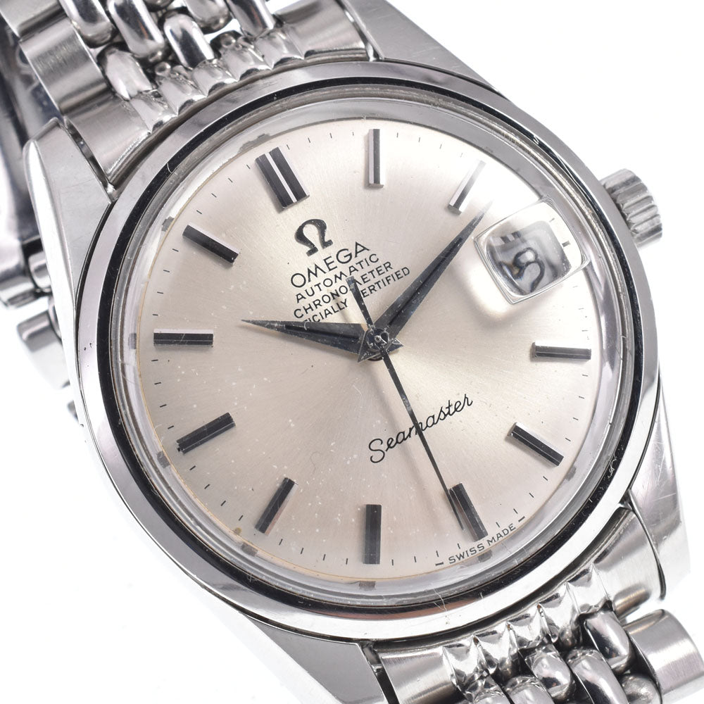 OMEGA Seamaster 168.024 vintage Chronometer Date Cal.564 Silver Dial Automatic Men's
 Watch A#149360