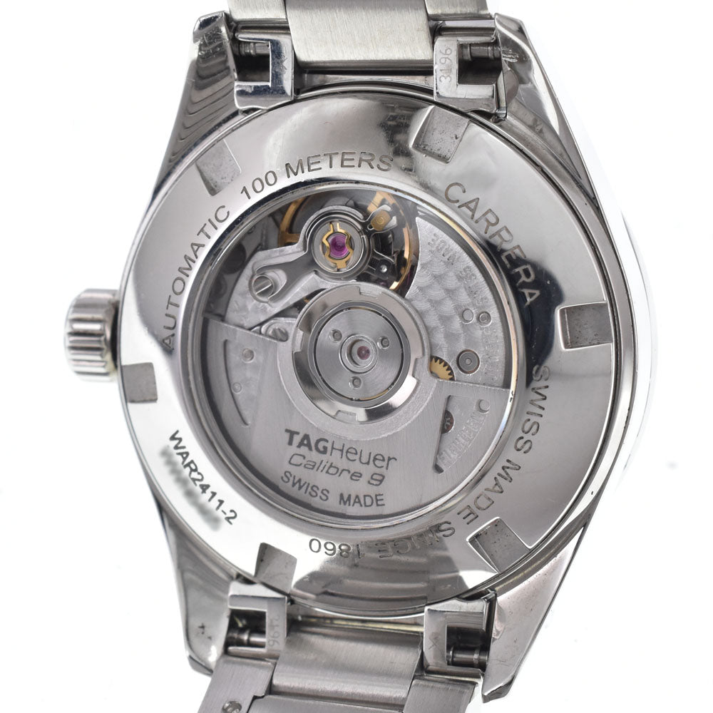 with paper TAG HEUER Carrera WAR2411.BA0776 White shell Dial Automatic Ladies
 Watch R#149361
