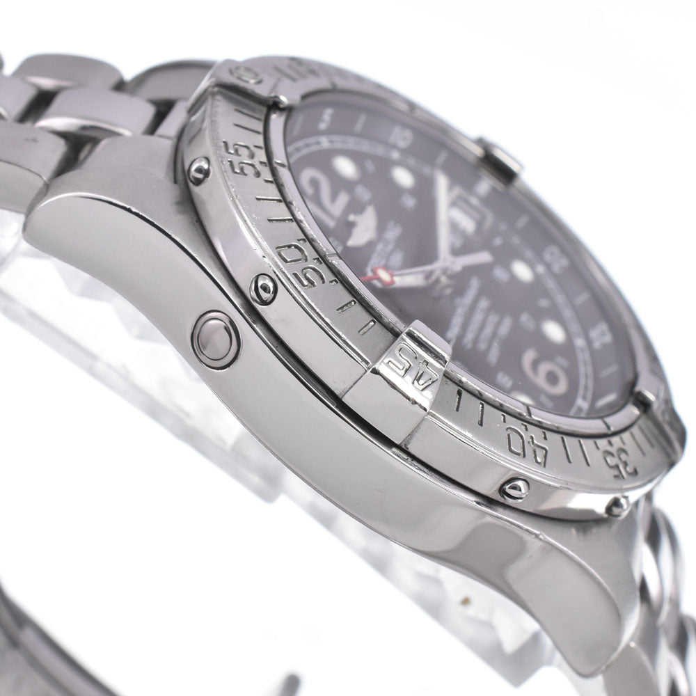 BREITLING Super Ocean Steel Fish A17360 Date black Dial Automatic Men's
 Watch A#149362