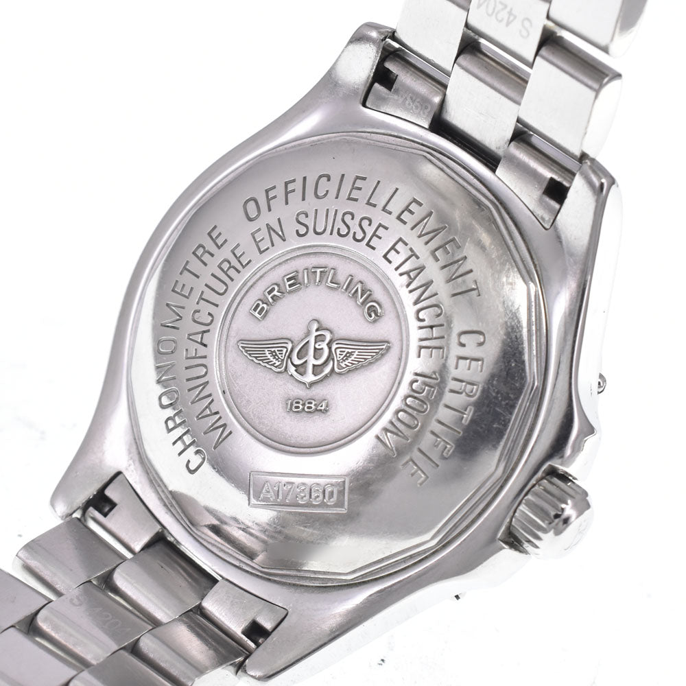 BREITLING Super Ocean Steel Fish A17360 Date black Dial Automatic Men's
 Watch A#149362