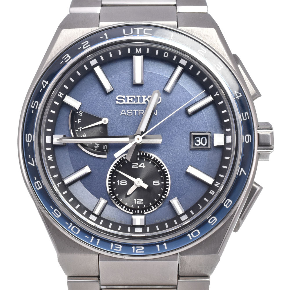 with paper SEIKO Astron Nexter SBXY057/8B63-0BF0 Silver Dial Radio Sync Solar Men's
 Watch A#149364