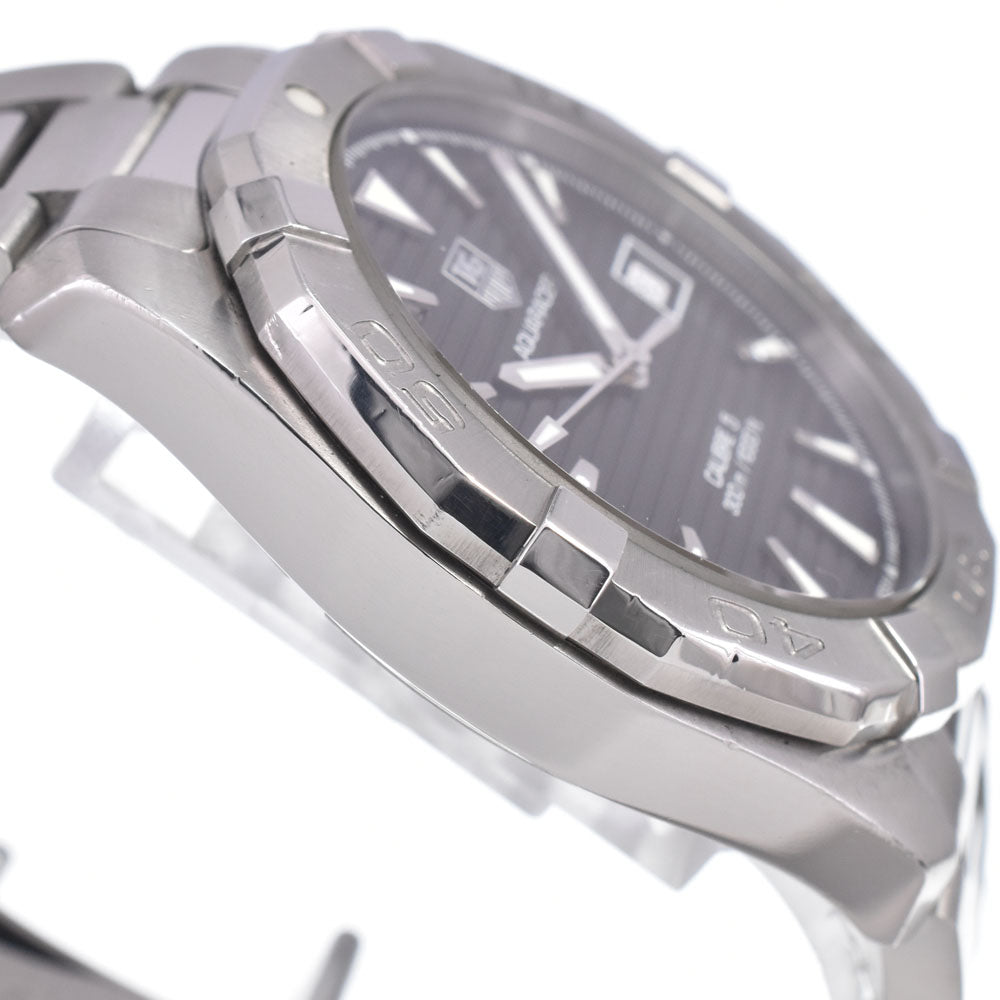TAG HEUER Aqua racer 300m WAY2110 Date caliber 5 black Dial Automatic Men's
 Watch A#149369