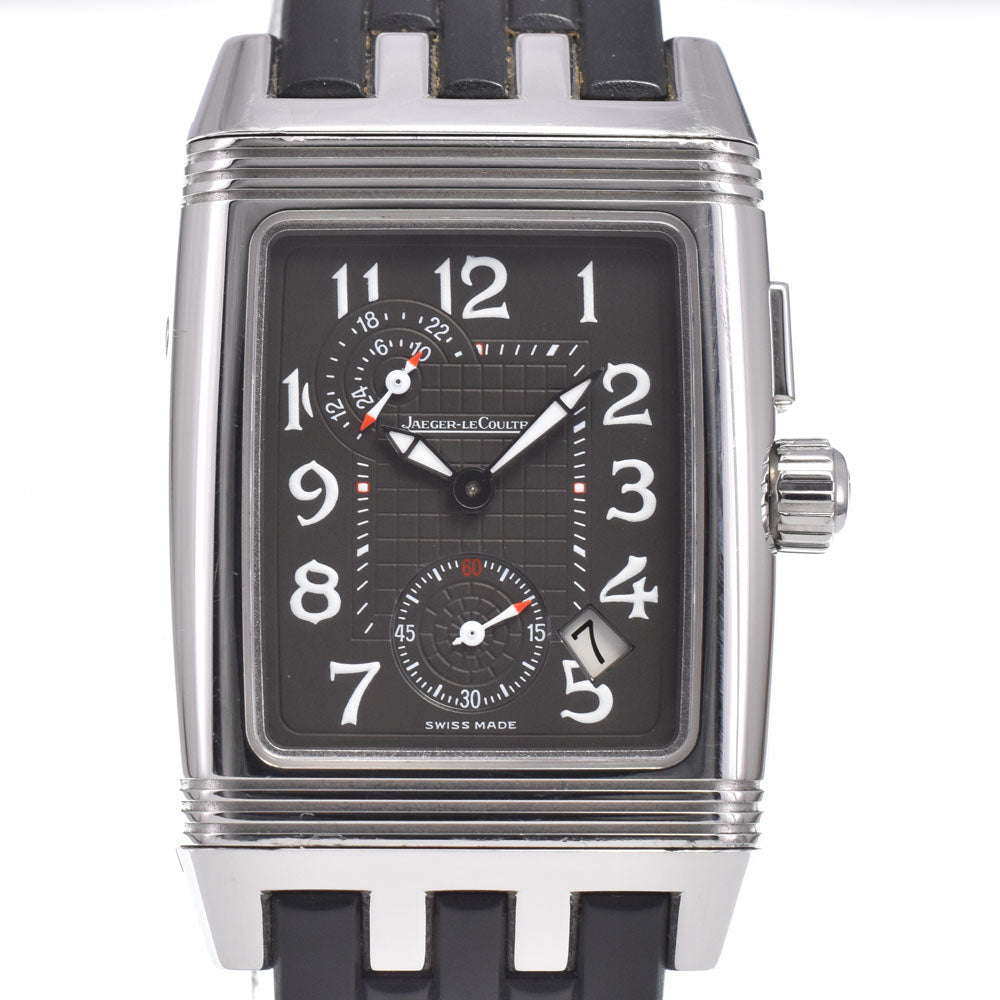 with paper JAEGER-LECOULTRE Reverso Grandsport Duo Q2948601/295.8.51 Black White Dial Hand Winding Men's
 Watch A#149371
