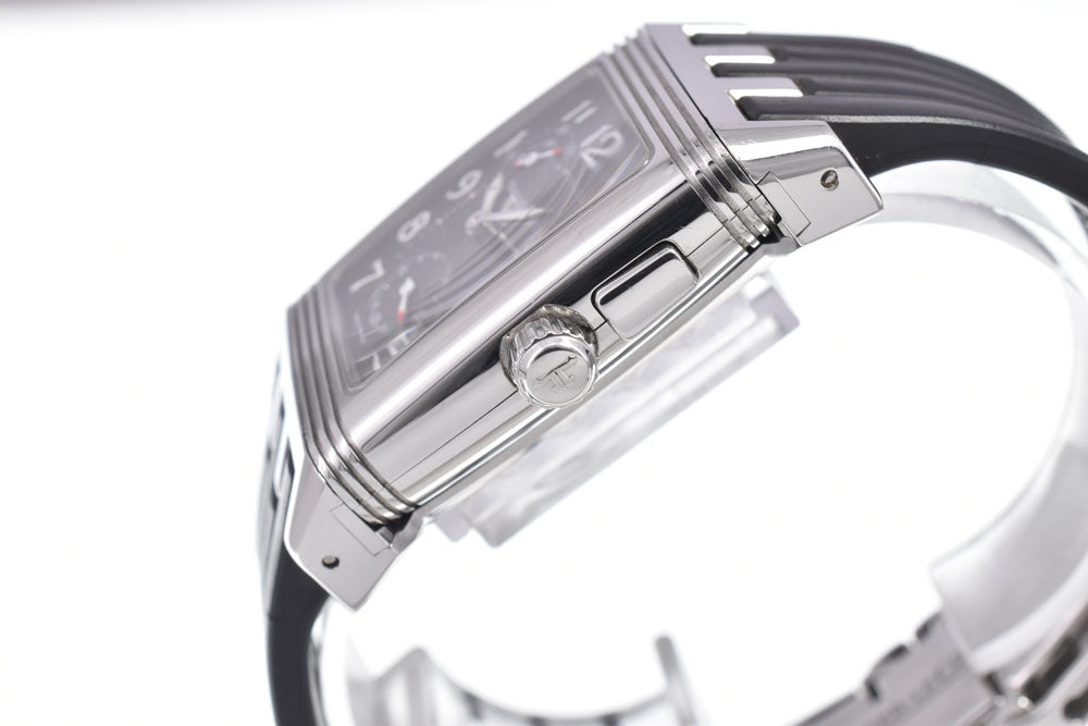 with paper JAEGER-LECOULTRE Reverso Grandsport Duo Q2948601/295.8.51 Black White Dial Hand Winding Men's
 Watch A#149371