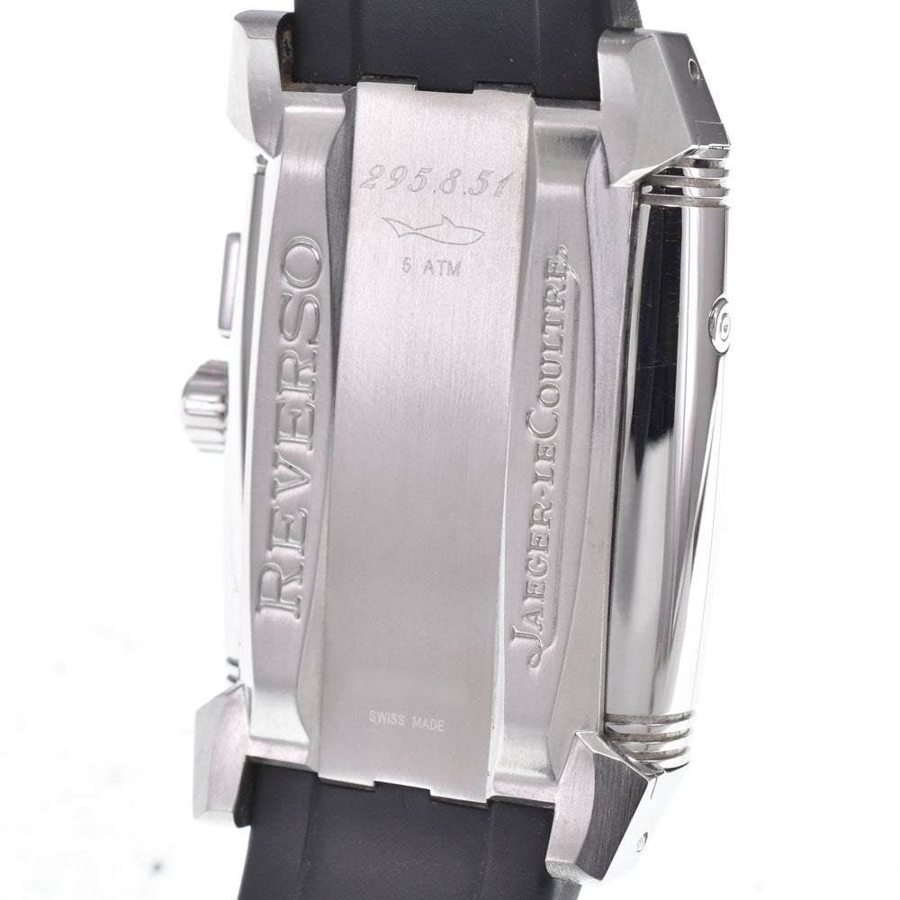 with paper JAEGER-LECOULTRE Reverso Grandsport Duo Q2948601/295.8.51 Black White Dial Hand Winding Men's
 Watch A#149371