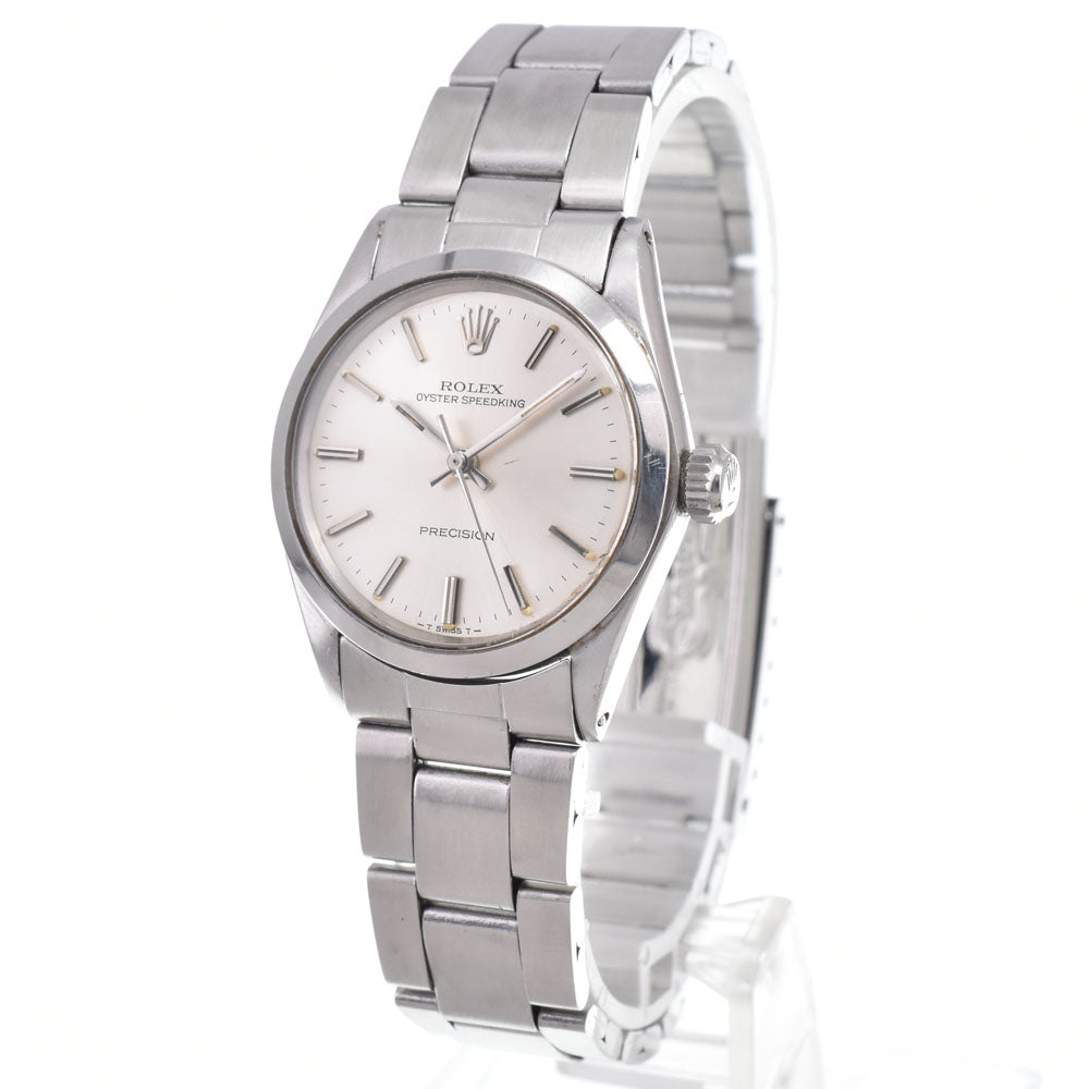 ROLEX Oyster Speed King 6430 vintage Cal.1225 Silver Dial Hand Winding Boy's
 Watch R#149372
