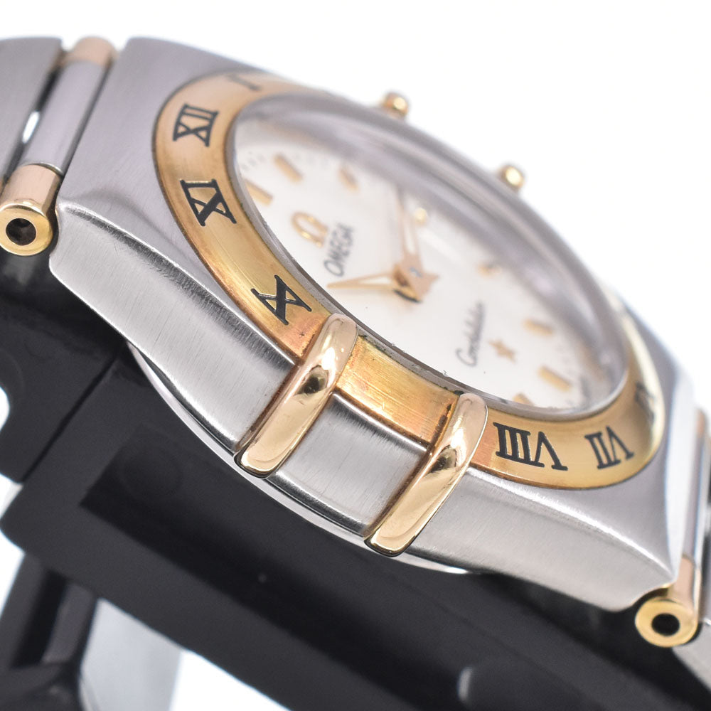 OMEGA Constellation Mini 1262.70 Stainless Steel/K18YG White shell Dial Quartz Ladies
 Watch A#149379