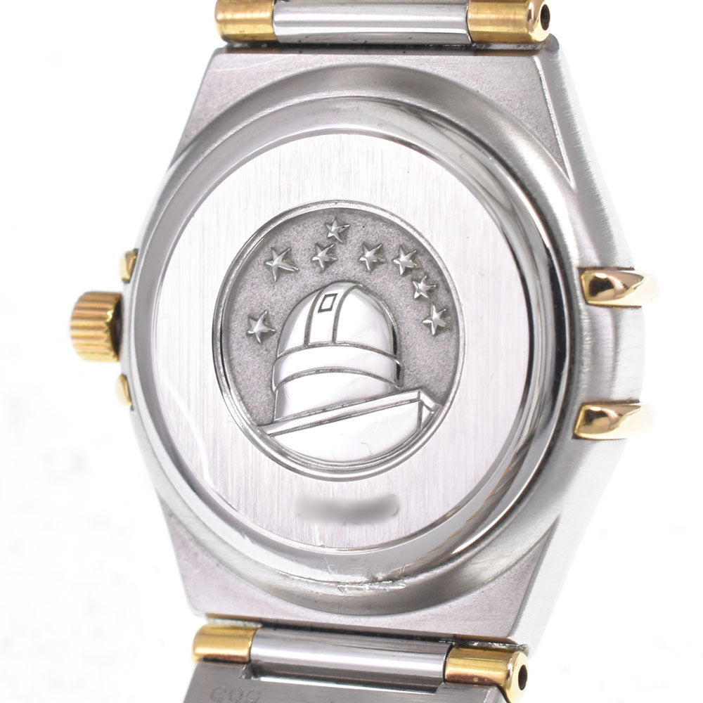 OMEGA Constellation Mini 1262.70 Stainless Steel/K18YG White shell Dial Quartz Ladies
 Watch A#149379