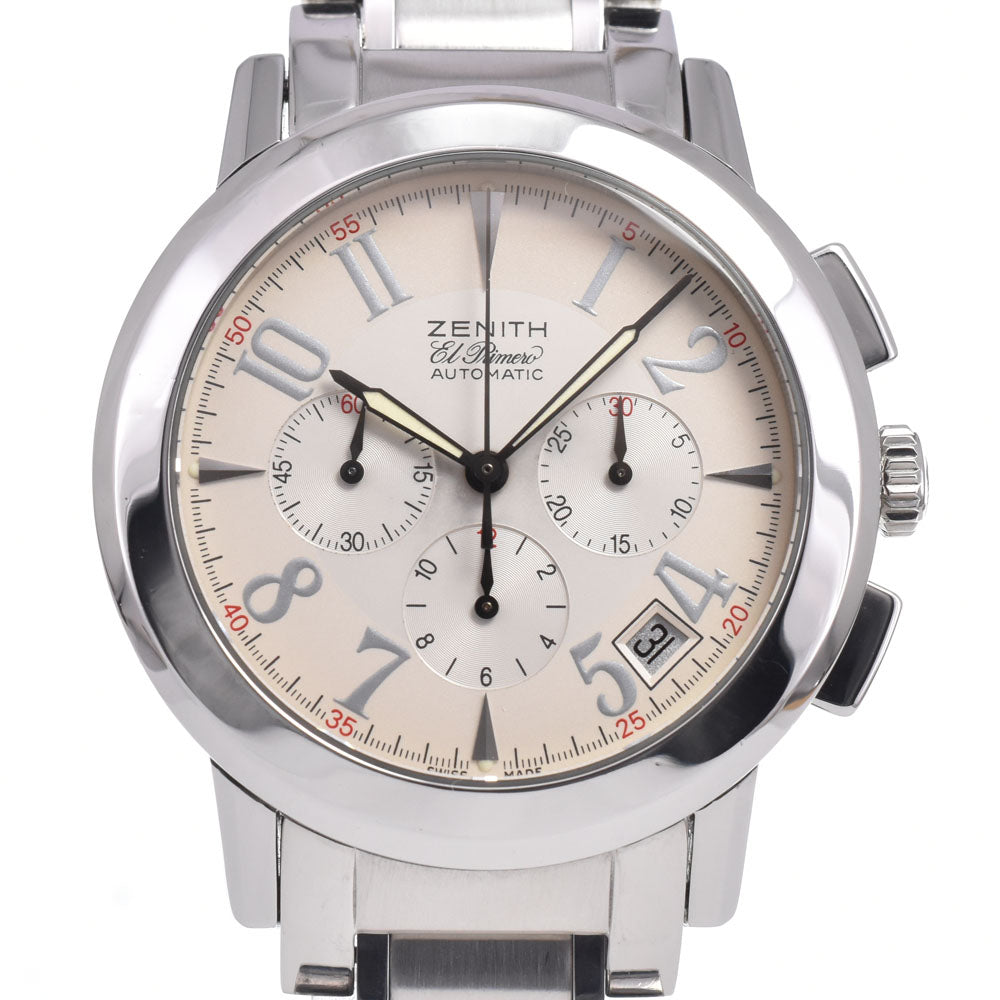 ZENITH Port Royal El Primero 01/02.0450.400 Chronograph Date Silver Dial Automatic Men's
 Watch A#149380