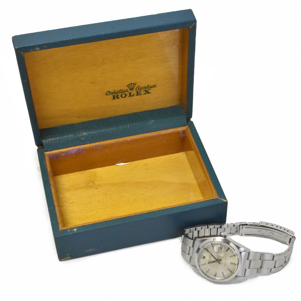 ROLEX Oyster Date Precision 6694 vintage Cal.1225 Silver Dial Hand Winding Men's
 Watch R#149382