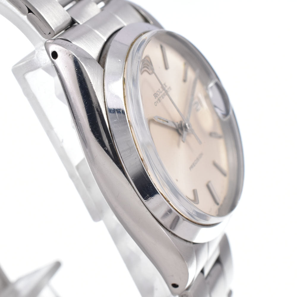 ROLEX Oyster Date Precision 6694 vintage Cal.1225 Silver Dial Hand Winding Men's
 Watch R#149382
