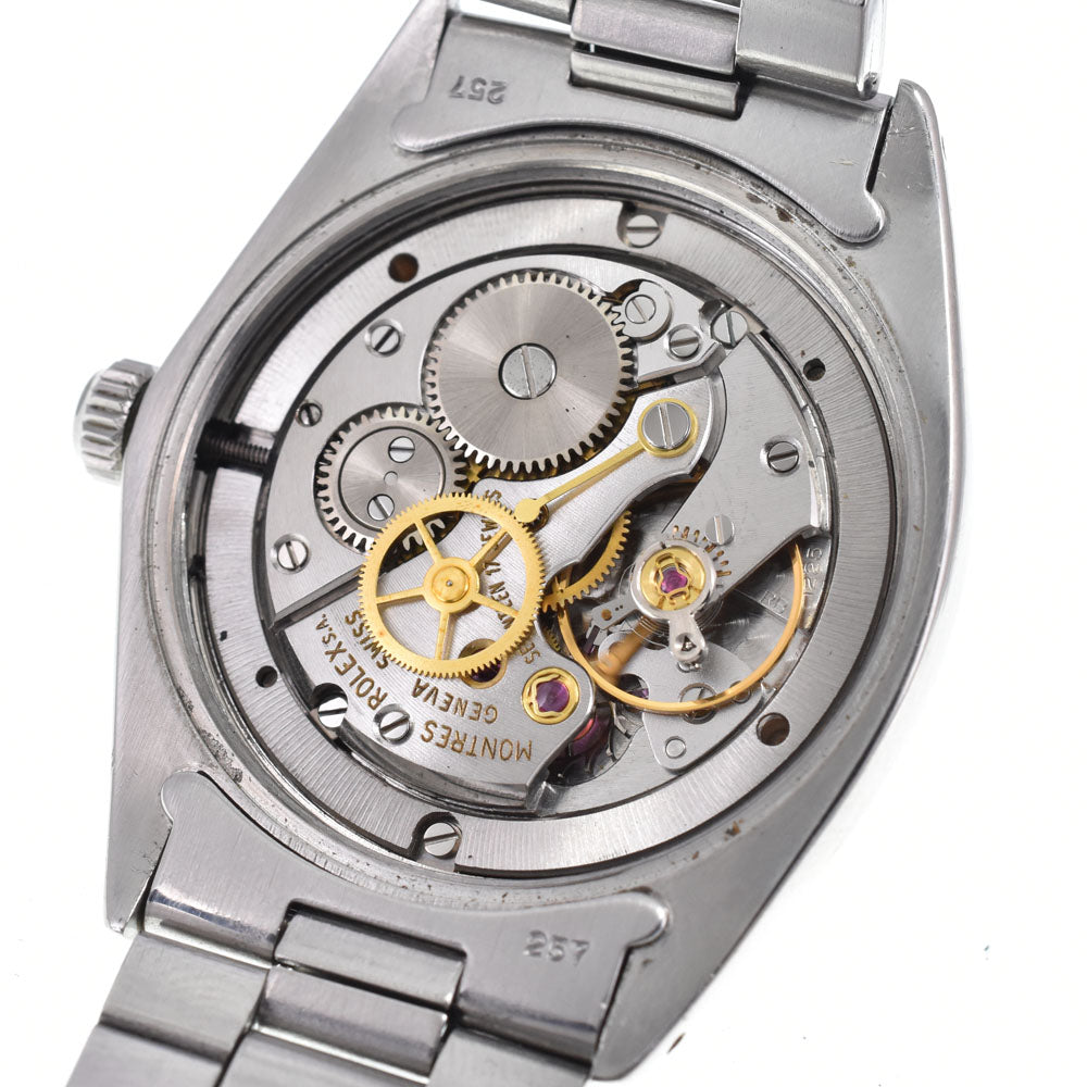 ROLEX Oyster Date Precision 6694 vintage Cal.1225 Silver Dial Hand Winding Men's
 Watch R#149382