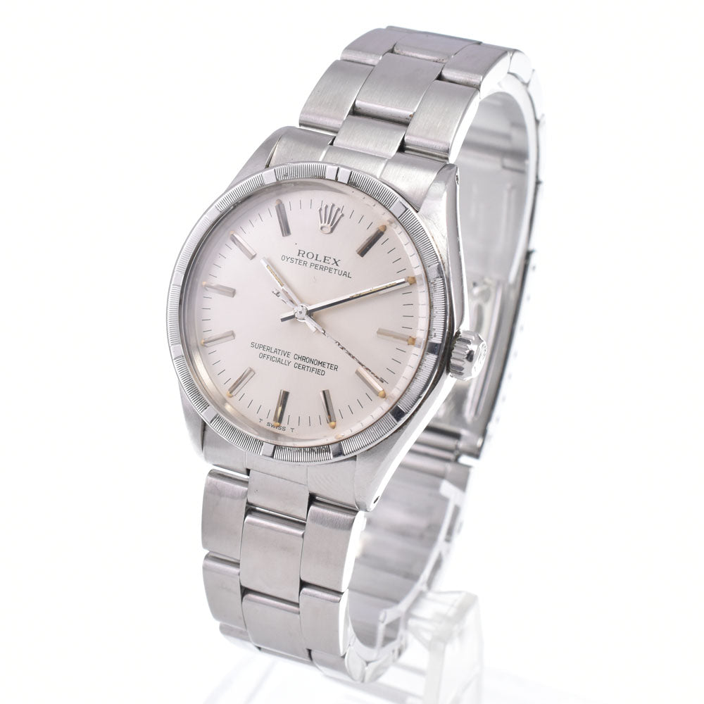 ROLEX Oyster perpetual 1007 Cal.1570 Silver Dial Automatic Men's
 Watch R#149383