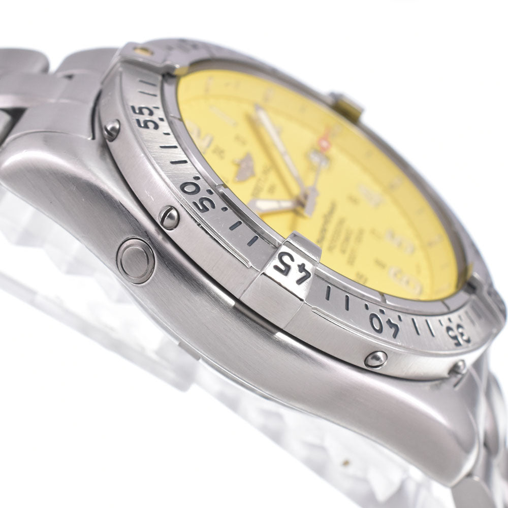 BREITLING Super Ocean A17045 Date yellow Dial Automatic Men's
 Watch R#149385