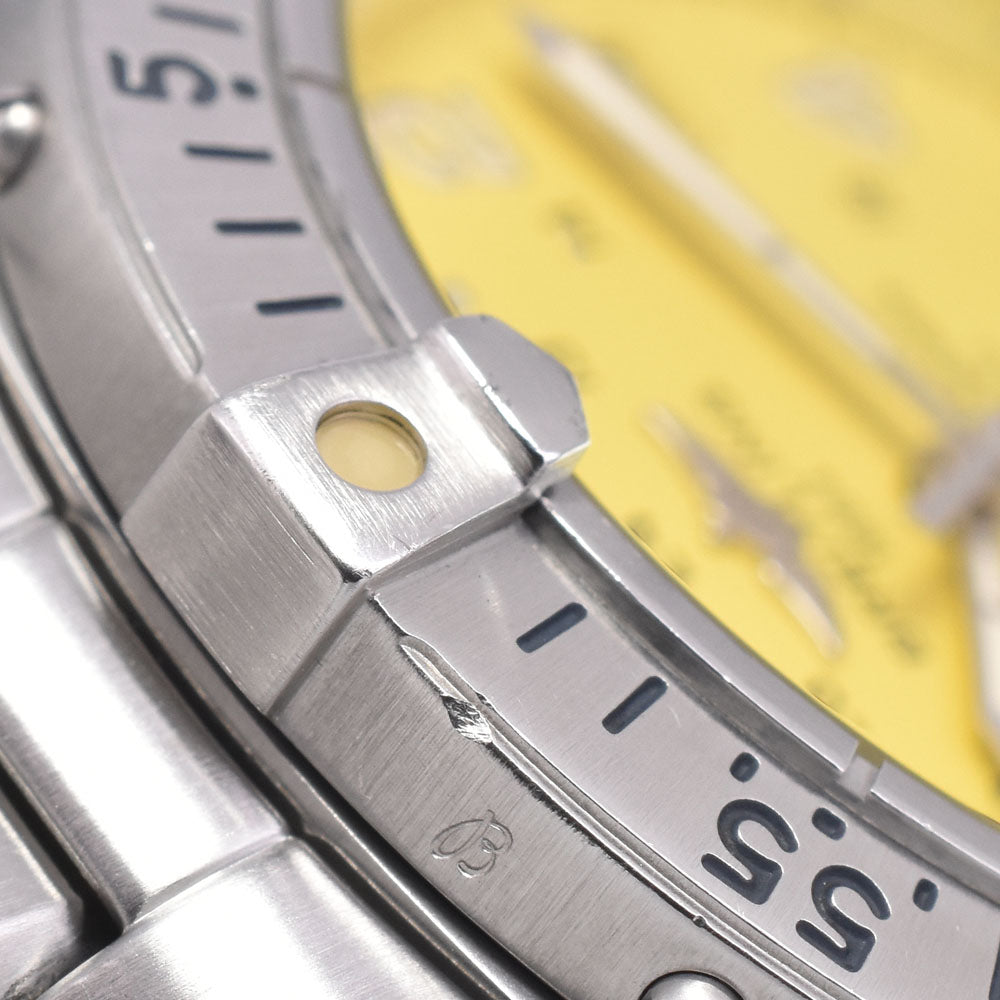 BREITLING Super Ocean A17045 Date yellow Dial Automatic Men's
 Watch R#149385