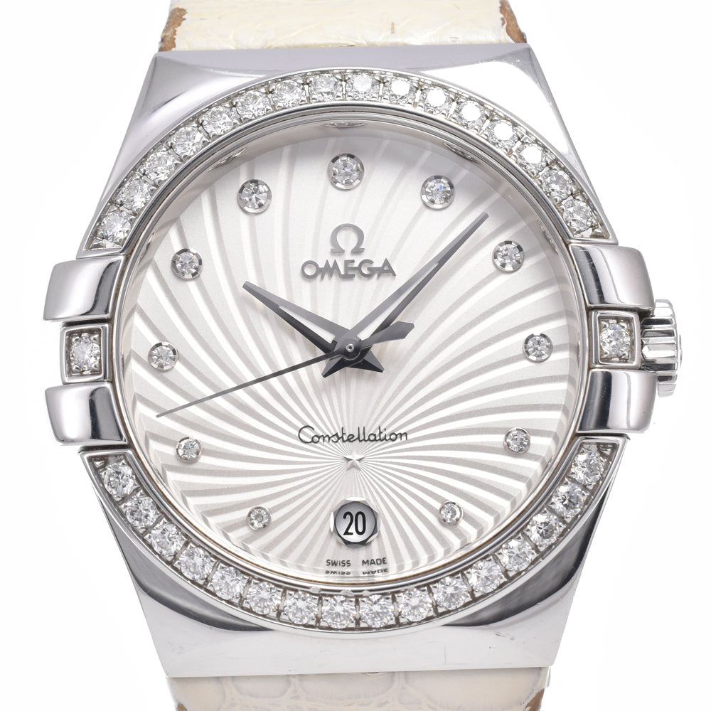 OMEGA Constellation 123.18.35.60.52.001 diamond white Dial Quartz Men's
 Watch R#149388