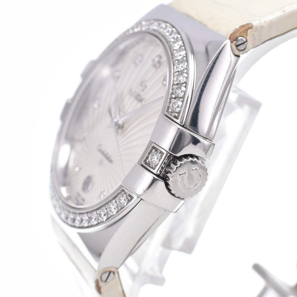 OMEGA Constellation 123.18.35.60.52.001 diamond white Dial Quartz Men's
 Watch R#149388