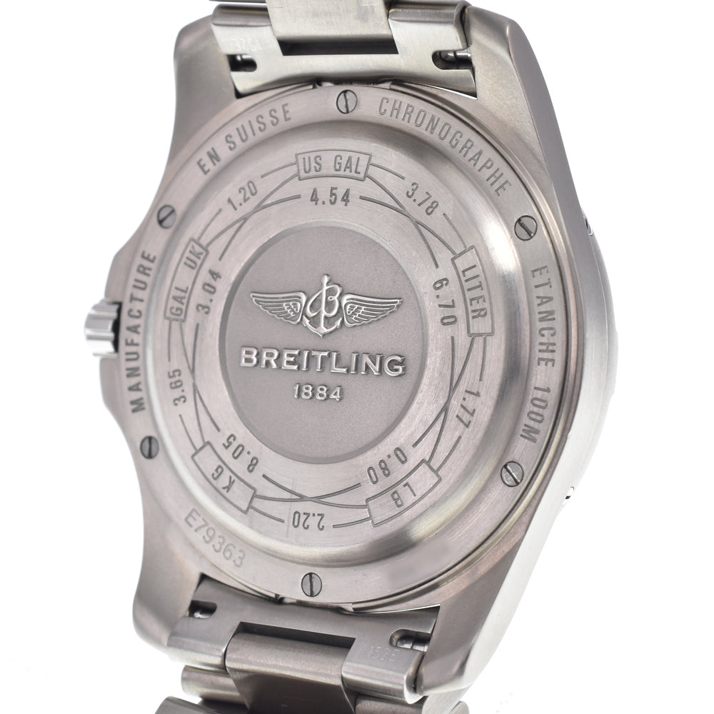 with paper BREITLING Aerospace Evo E79363 titanium black Dial Quartz Men's
 Watch R#149391