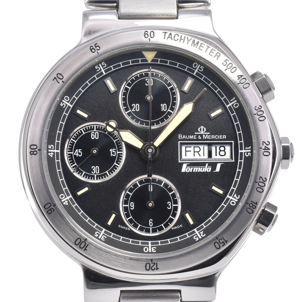 with paper Baume & Mercier Formula S MOF00039/MV04F013 black Dial Automatic Men's
 Watch R#149392