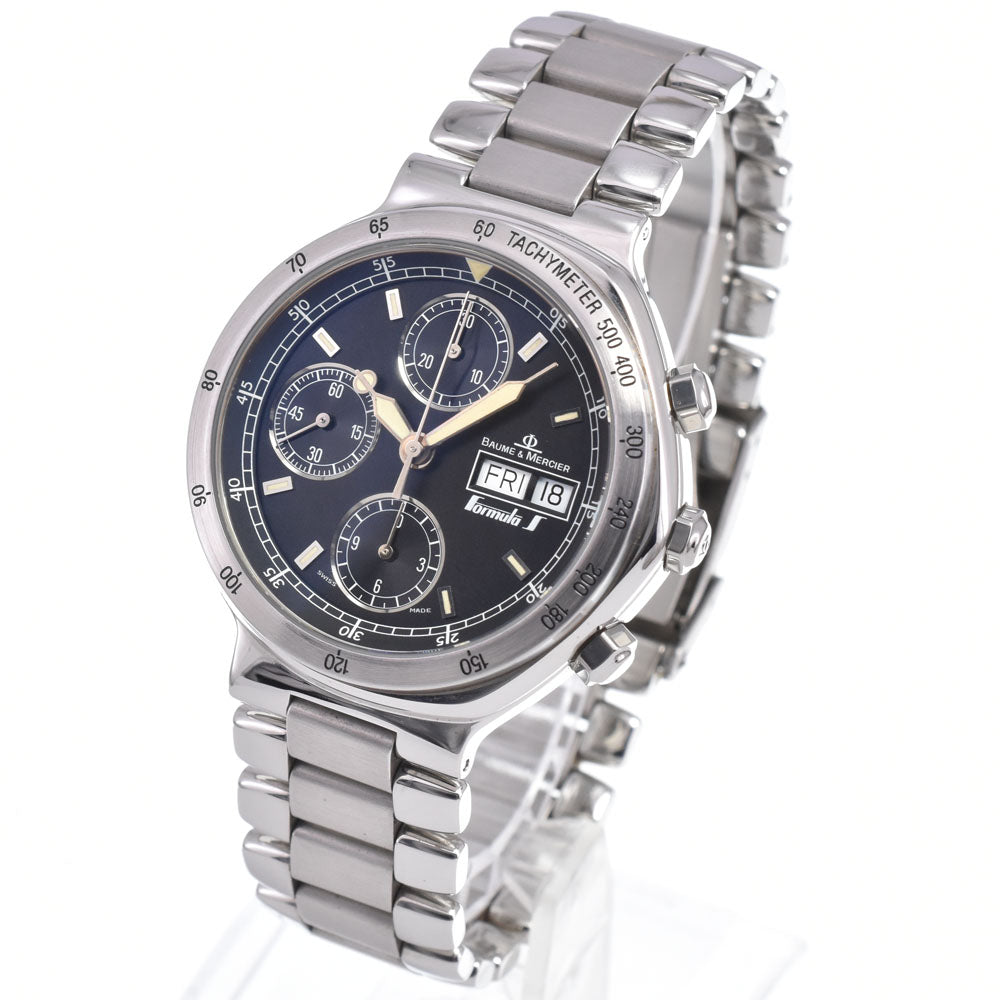 with paper Baume & Mercier Formula S MOF00039/MV04F013 black Dial Automatic Men's
 Watch R#149392