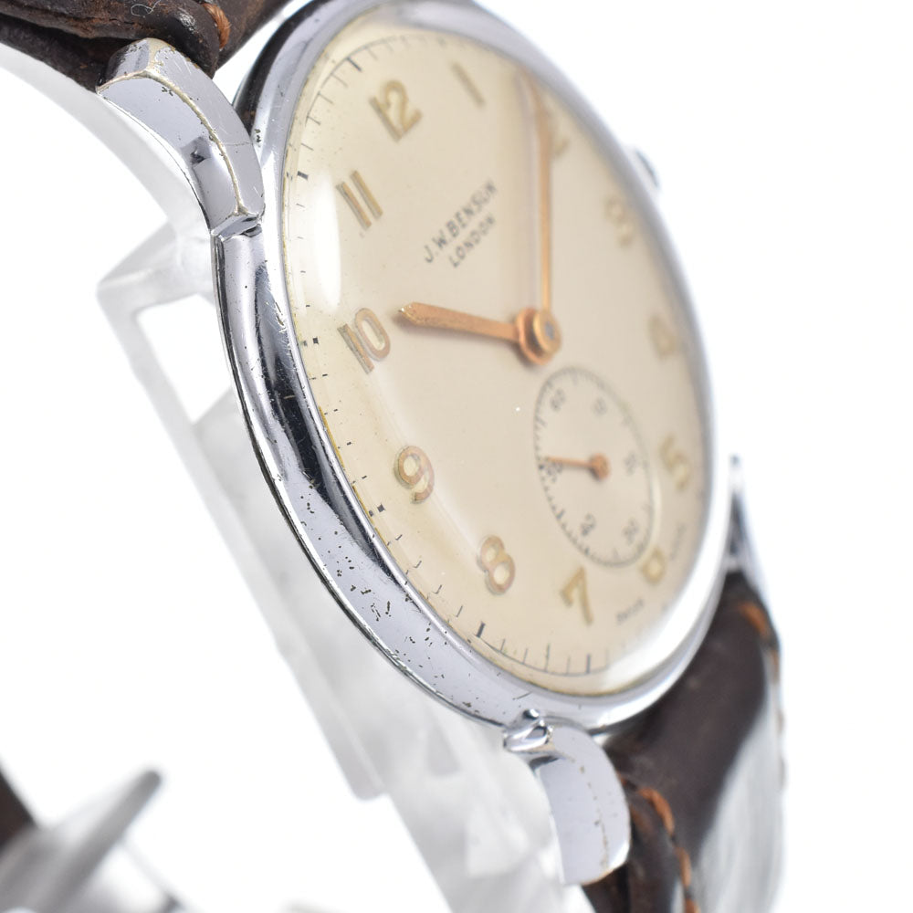 J.W.BENSON Round vintage Ivory Dial Hand Winding Men's
 Watch A#149393