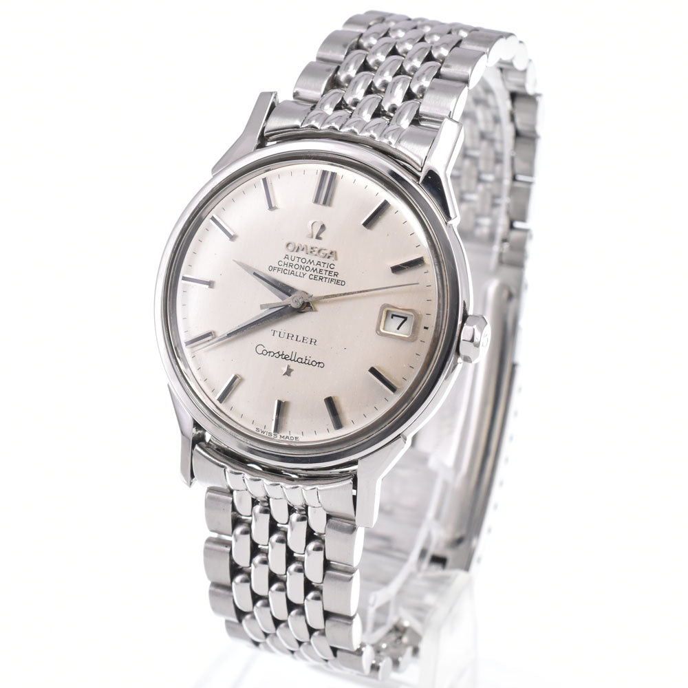 OMEGA Constellation 168.005 vintage Cal.561 Date Silver Dial Automatic Men's
 Watch A#149394