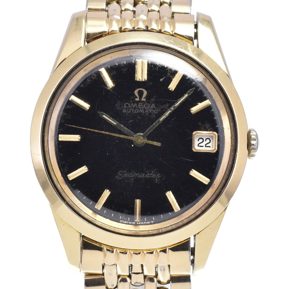 OMEGA Seamaster Ref.166.010 Cal.565 Mirror Dial black Dial Automatic Men's
 Watch R#149395