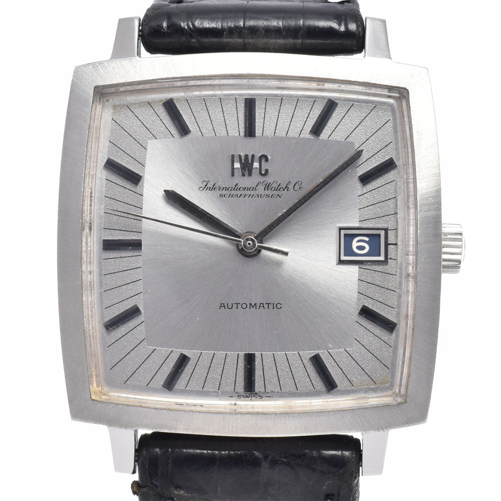 IWC SCHAFFHAUSEN vintage Square case Silver Dial Automatic Men's
 Watch R#149397
