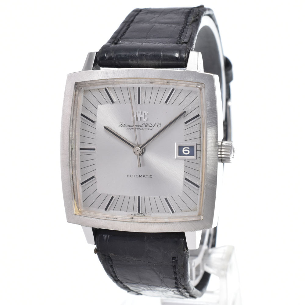 IWC SCHAFFHAUSEN vintage Square case Silver Dial Automatic Men's
 Watch R#149397